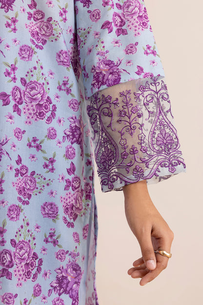 Embroidered Kurta Dupatta Trouser - 2633