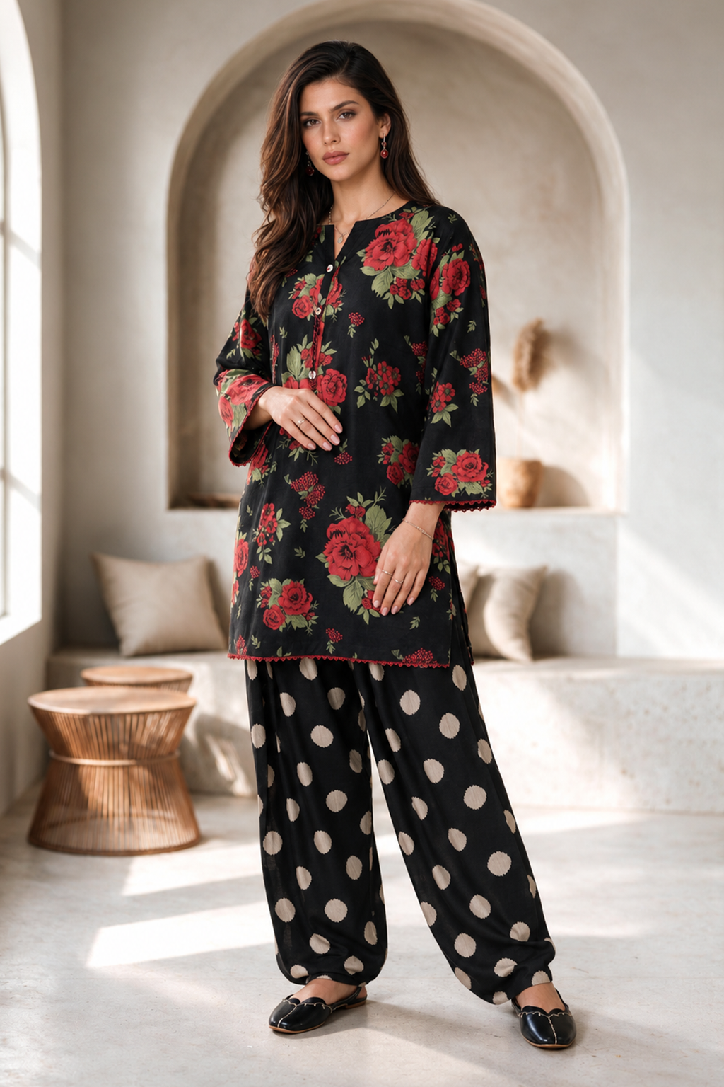 Kurta Trouser - 1403