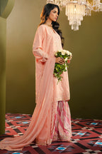Kurta With Gharara & Dupatta - 0716