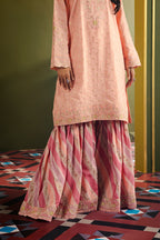 Kurta With Gharara & Dupatta - 0716