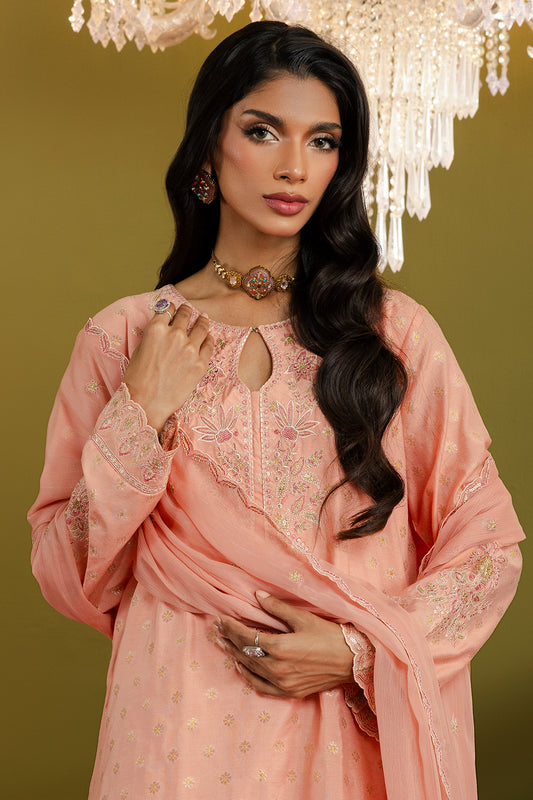 Kurta With Gharara & Dupatta - 0716