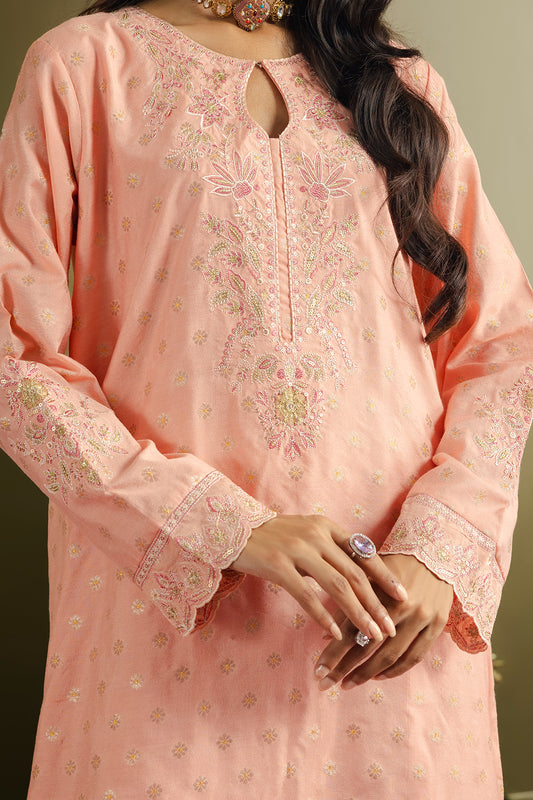 Kurta With Gharara & Dupatta - 0716