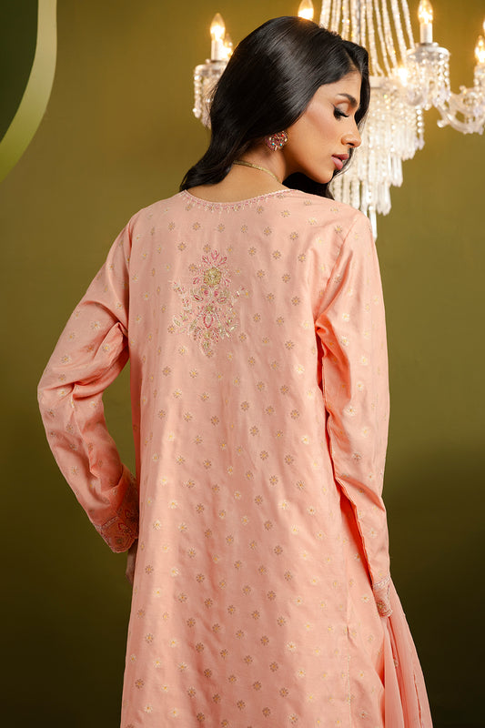 Kurta With Gharara & Dupatta - 0716