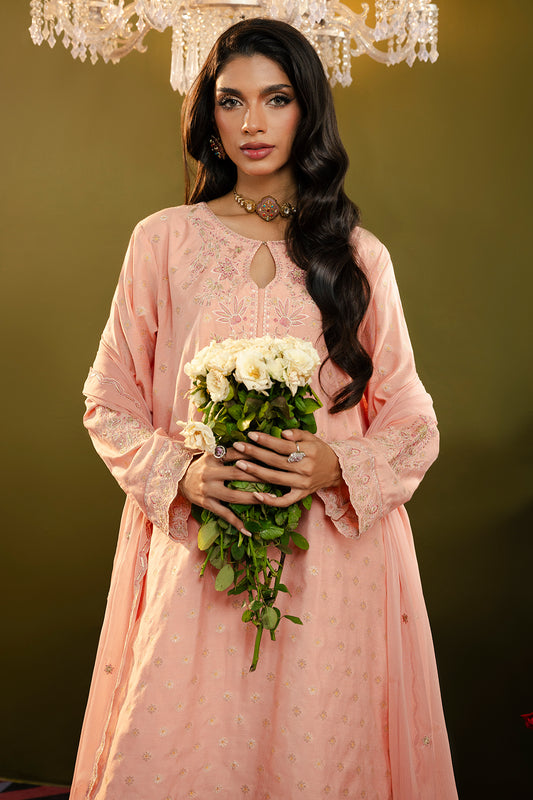 Kurta With Gharara & Dupatta - 0716