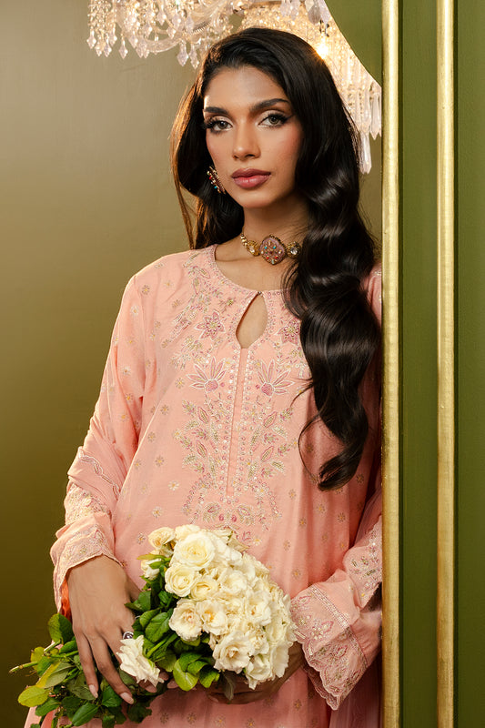Kurta With Gharara & Dupatta - 0716