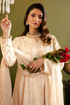 Frock With Dhaka Pajama & Dupatta - 0718