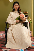 Frock With Dhaka Pajama & Dupatta - 0718