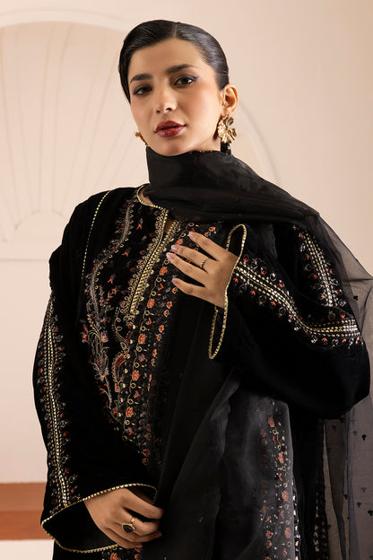 Embroidered Kurta Dupatta Trouser - 0731