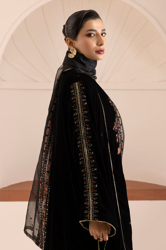 Embroidered Kurta Dupatta Trouser - 0731