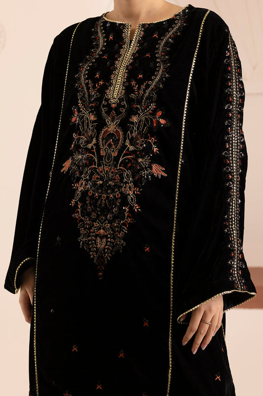 Embroidered Kurta Dupatta Trouser - 0731