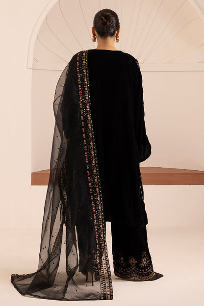 Embroidered Kurta Dupatta Trouser - 0731