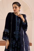 Embroidered Kurta Dupatta Trouser - 0733
