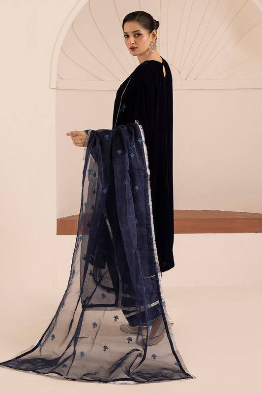 Embroidered Kurta Dupatta Trouser - 0733