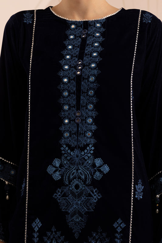 Embroidered Kurta Dupatta Trouser - 0733