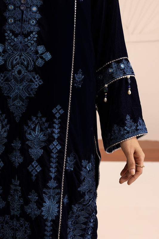 Embroidered Kurta Dupatta Trouser - 0733