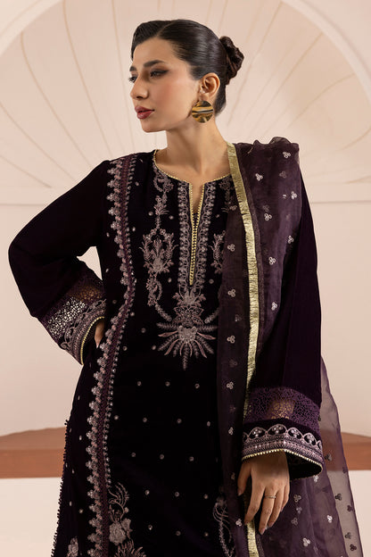 Embroidered Kurta Dupatta Trouser - 0734