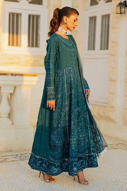 Embroidered Kurta Dupatta Trouser - 0738