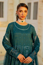 Embroidered Kurta Dupatta Trouser - 0738