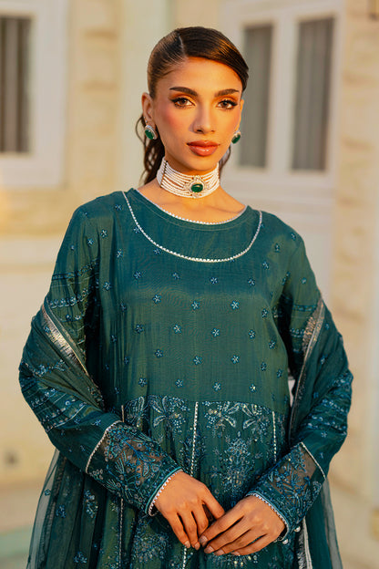 Embroidered Kurta Dupatta Trouser - 0738