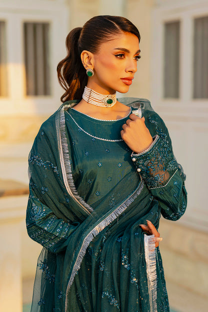 Embroidered Kurta Dupatta Trouser - 0738