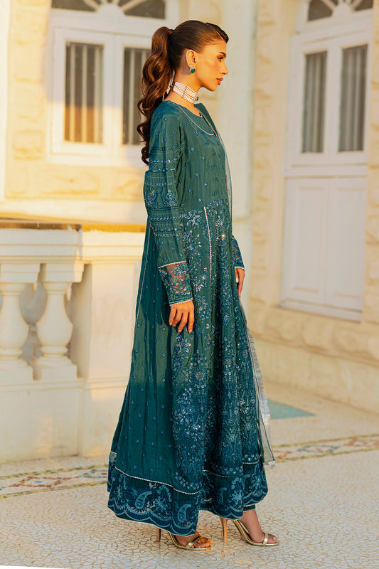 Embroidered Kurta Dupatta Trouser - 0738