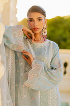 Embroidered Kurta Dupatta Trouser - 0739