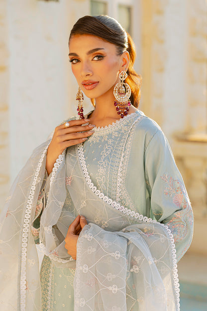 Embroidered Kurta Dupatta Trouser - 0739