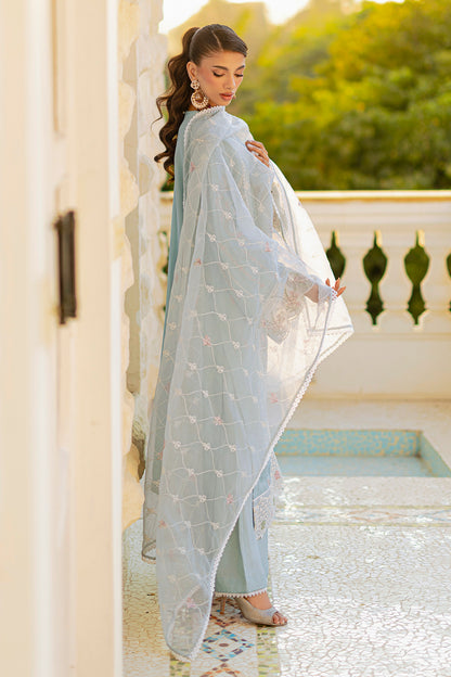 Embroidered Kurta Dupatta Trouser - 0739