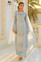 Embroidered Kurta Dupatta Trouser - 0739