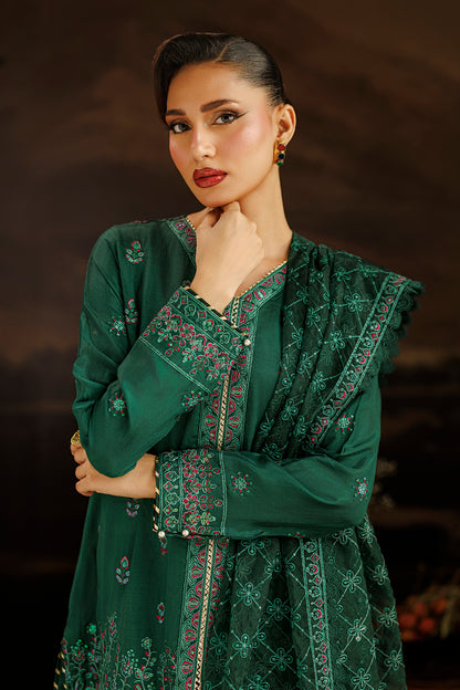 Embroidered Kurta Dupatta Trouser - 2735