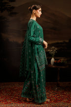 Embroidered Kurta Dupatta Trouser - 2735