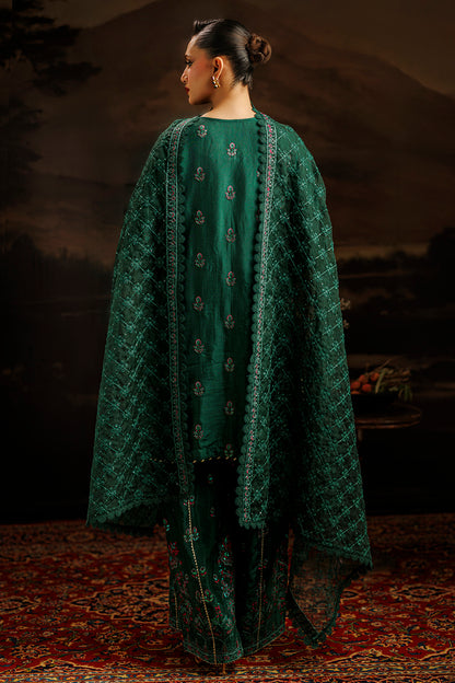Embroidered Kurta Dupatta Trouser - 2735