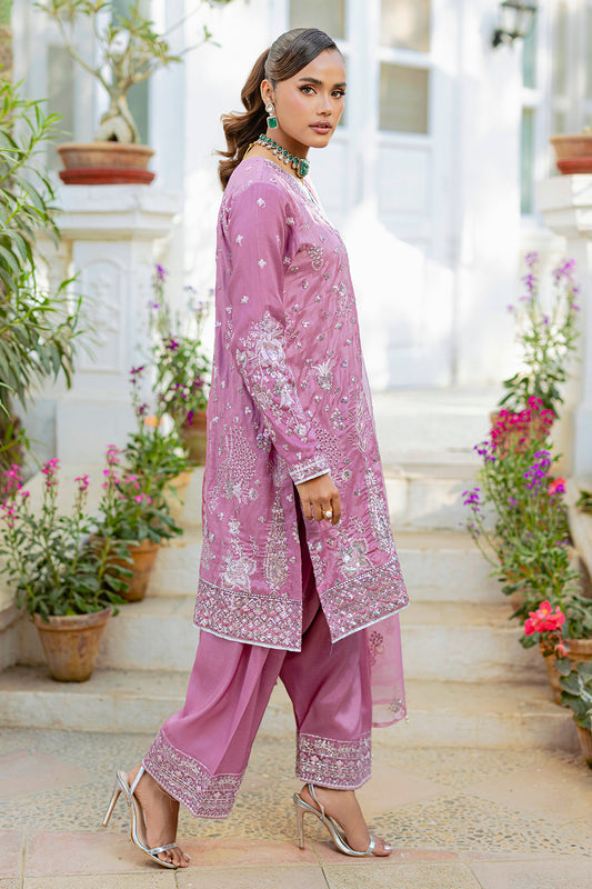 Embroidered Kurta Dupatta Trouser - 2736