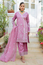 Embroidered Kurta Dupatta Trouser - 2736