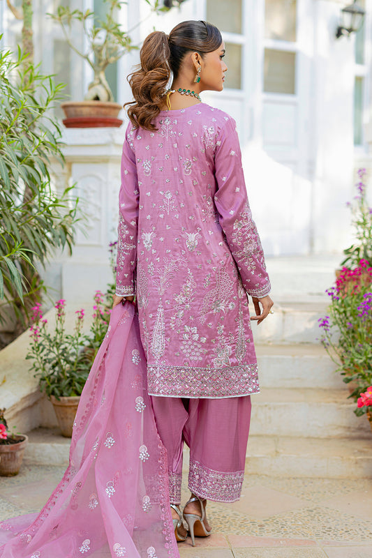 Embroidered Kurta Dupatta Trouser - 2736