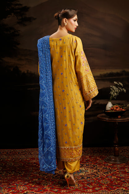 Embroidered Kurta Dupatta Trouser - 0760