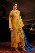 Embroidered Kurta Dupatta Trouser - 0760