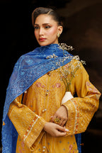 Embroidered Kurta Dupatta Trouser - 0760