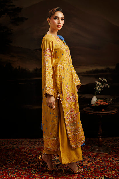 Embroidered Kurta Dupatta Trouser - 0760