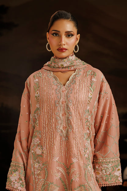 Embroidered Kurta Dupatta Trouser - 0761