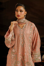 Embroidered Kurta Dupatta Trouser - 0761