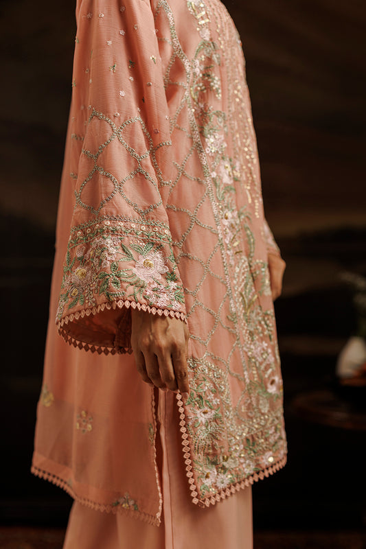 Embroidered Kurta Dupatta Trouser - 0761