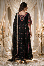 Embroidered Kurta Dupatta Trouser - 0762
