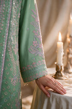 Embroidered Kurta Dupatta Trouser - 0763
