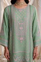 Embroidered Kurta Dupatta Trouser - 0763
