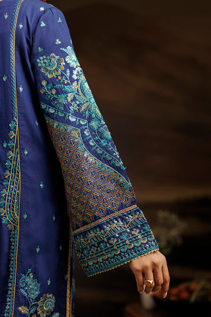 Embroidered Kurta Dupatta Trouser - 0764