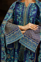 Embroidered Kurta Dupatta Trouser - 0764