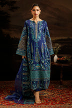 Embroidered Kurta Dupatta Trouser - 0764