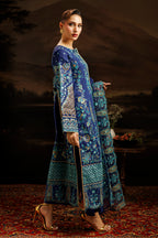 Embroidered Kurta Dupatta Trouser - 0764