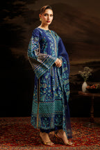 Embroidered Kurta Dupatta Trouser - 0764